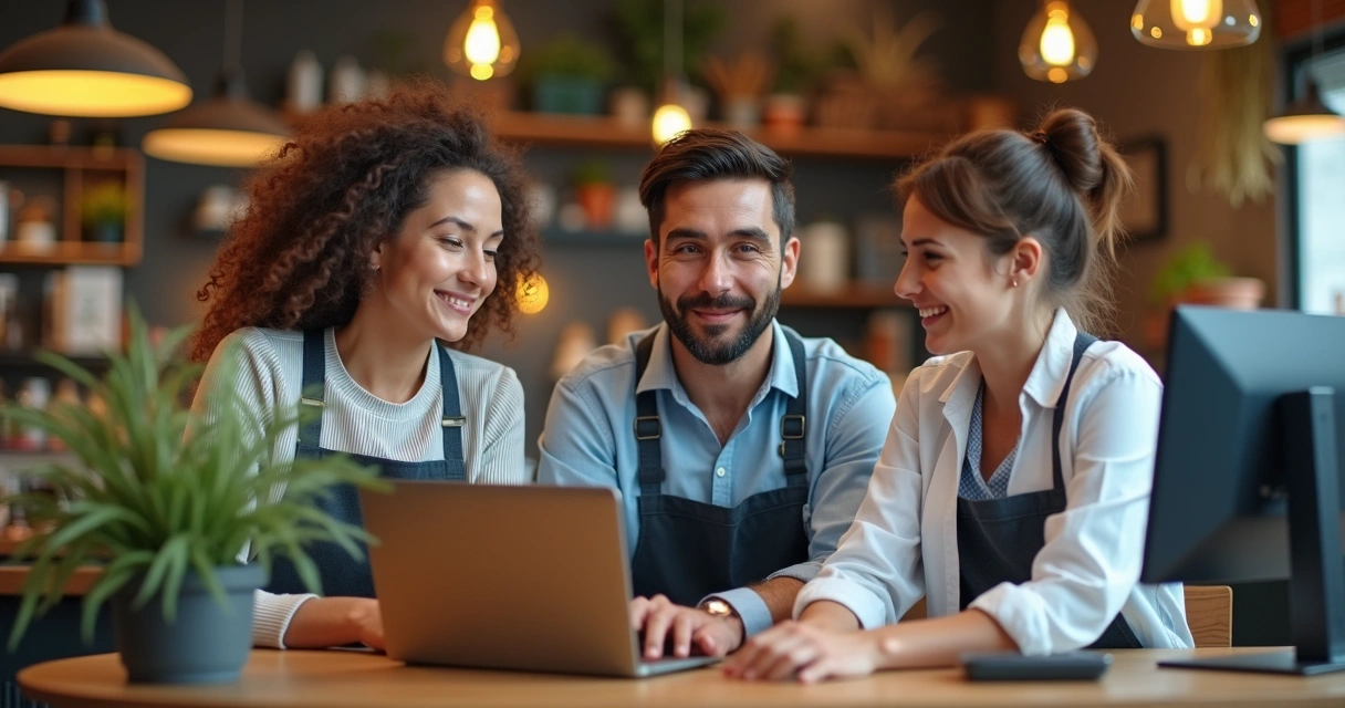 Pequenas empresas aplicando IA com facilidade 