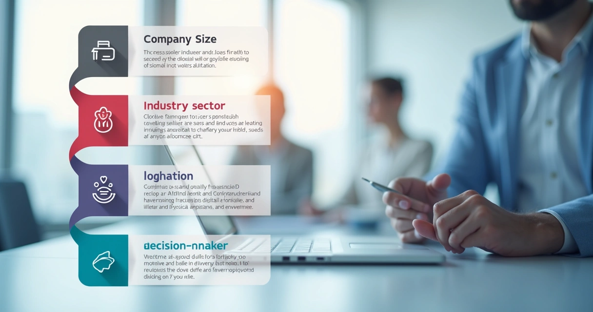 Fluxograma mostrando definição visual de perfil de cliente ideal 