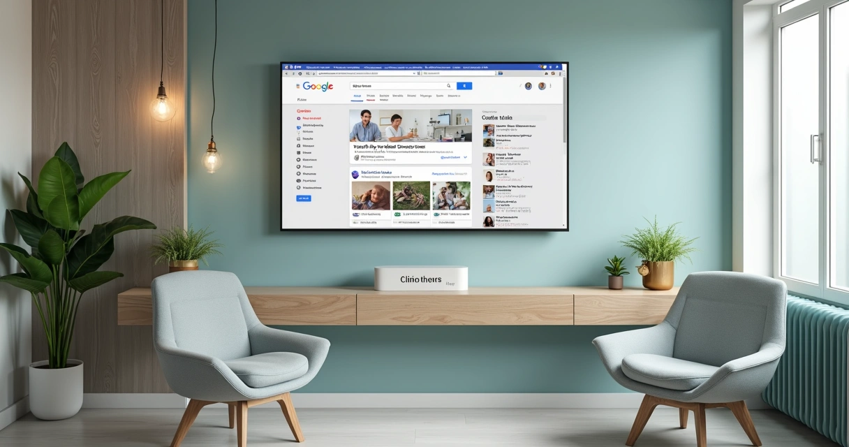 Perfil de clínica médica completo no Google Meu Negócio 