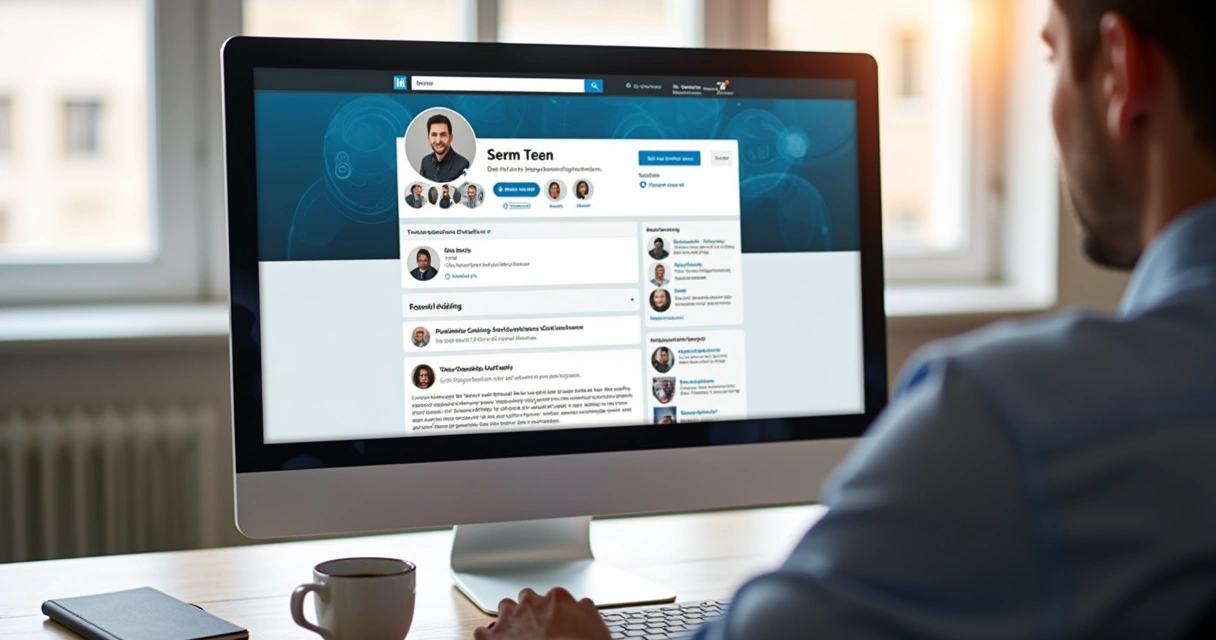 Perfil profissional de closer digital no LinkedIn 