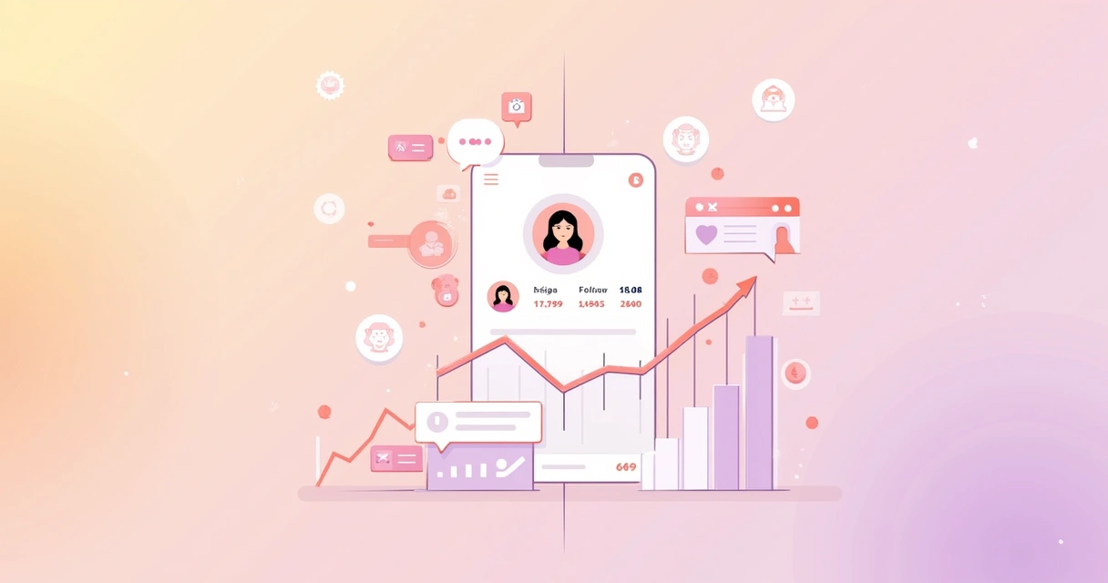 Perfil do Instagram mostrando crescimento de seguidores 