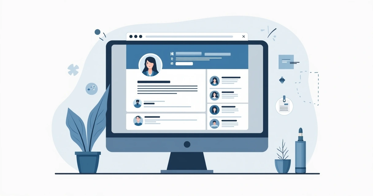 Perfil profissional do LinkedIn exibindo informações detalhadas, foto e banner personalizado. 