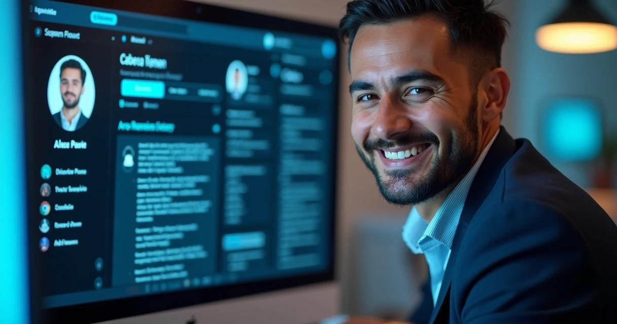 Perfil profissional de LinkedIn bem estruturado
