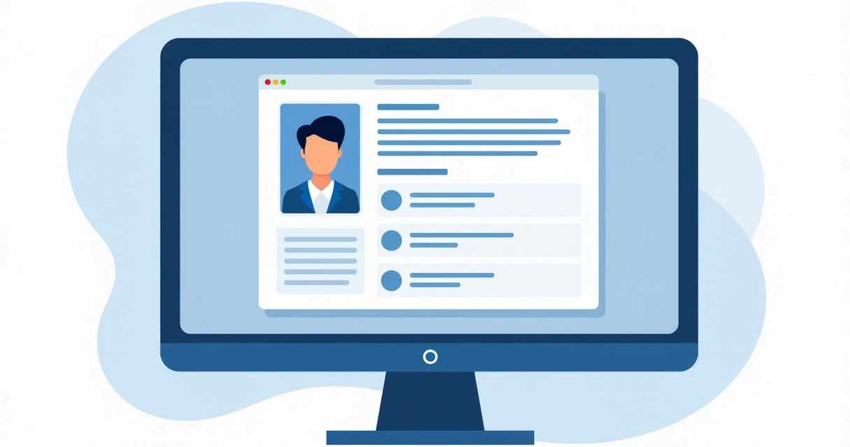 Perfil do LinkedIn montado de forma atrativa