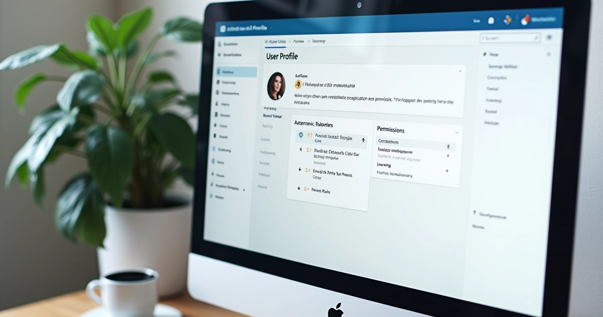 Tela mostrando perfil de usuário em app 