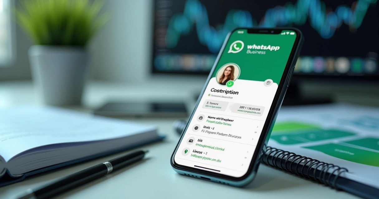Perfil comercial no WhatsApp Business completo