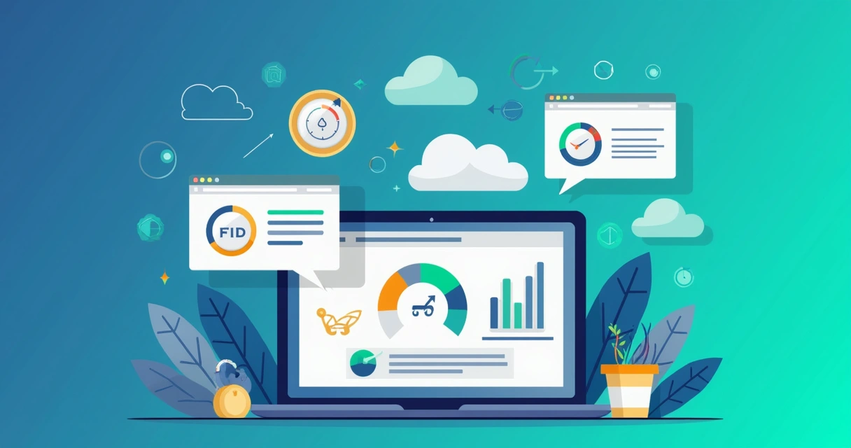 Gráfico dos indicadores Core Web Vitals para e-commerce 