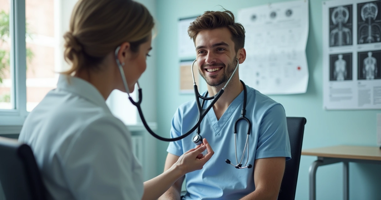 Paciente realiza exame respiratório na perícia do INSS