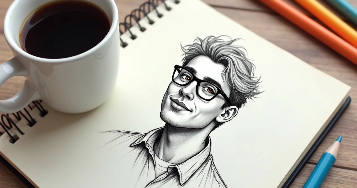 Persona desenhada para storytelling de marca 