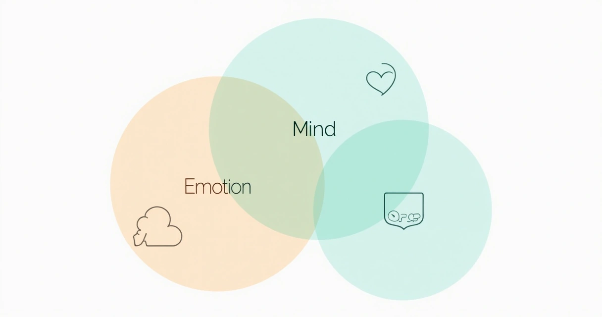 Visual diagram of personal boundaries with overlapping circles. 