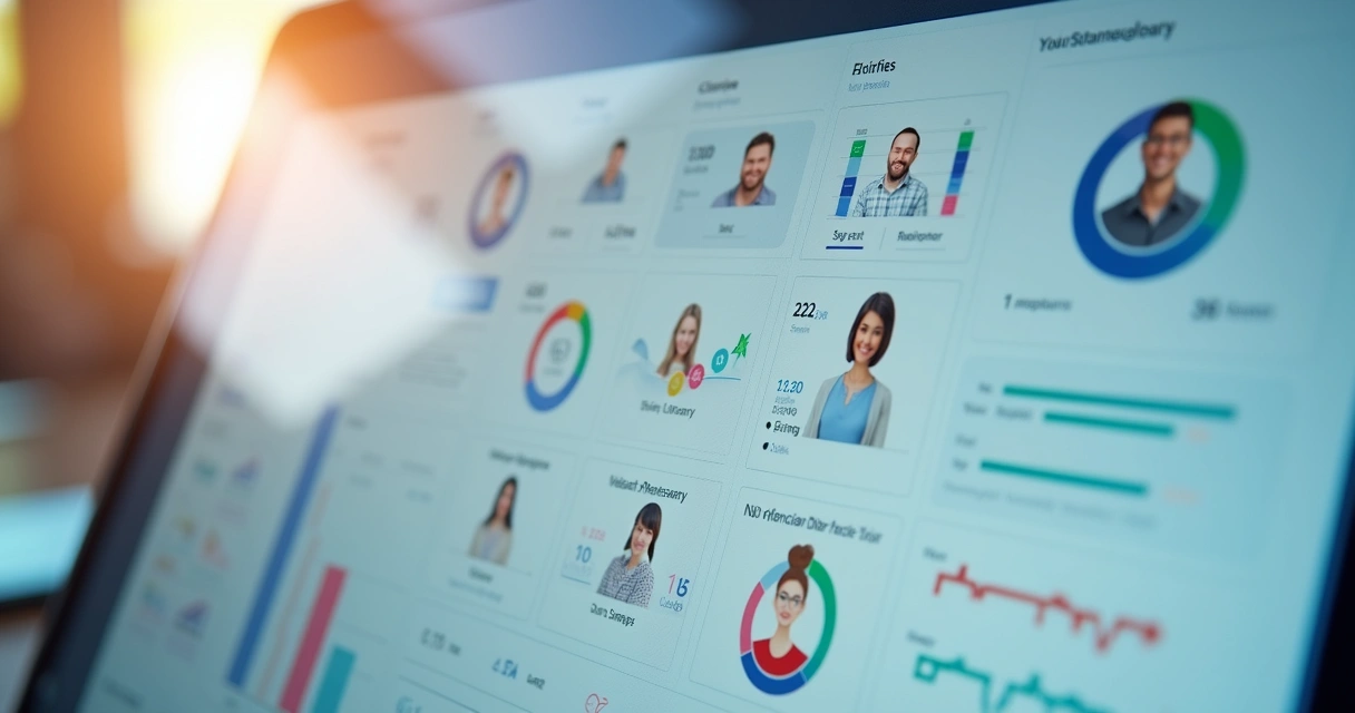 Interface de personalização em consultoria financeira digital 