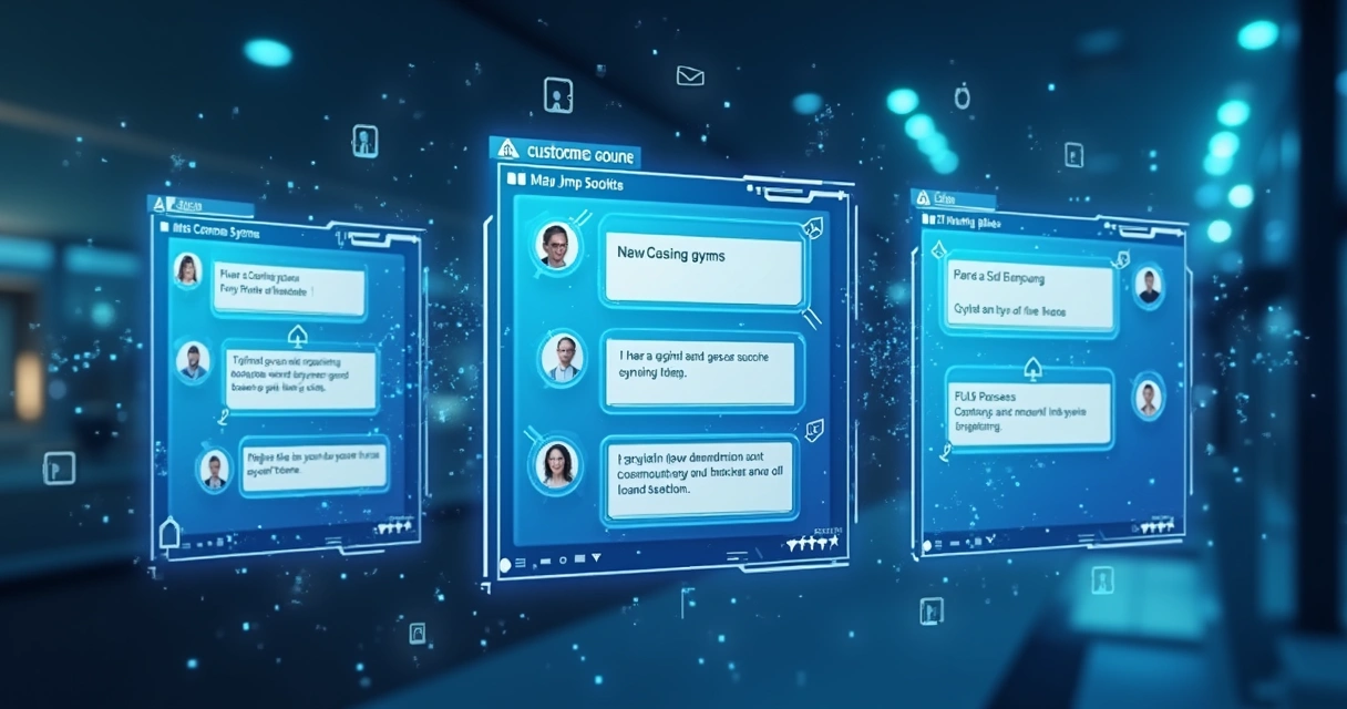IA ajustando atendimento para diferentes perfis de clientes em um ambiente digital