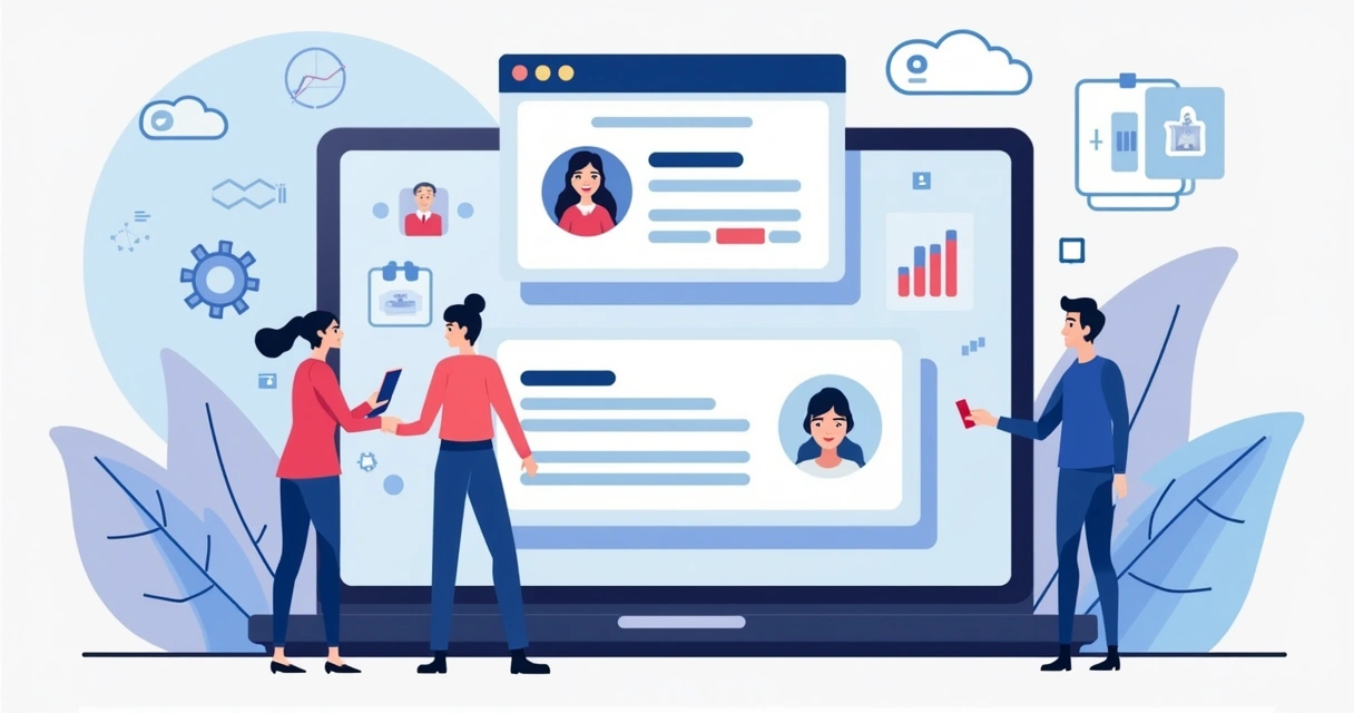 Chatbot exibindo mensagens personalizadas para diferentes clientes na tela 