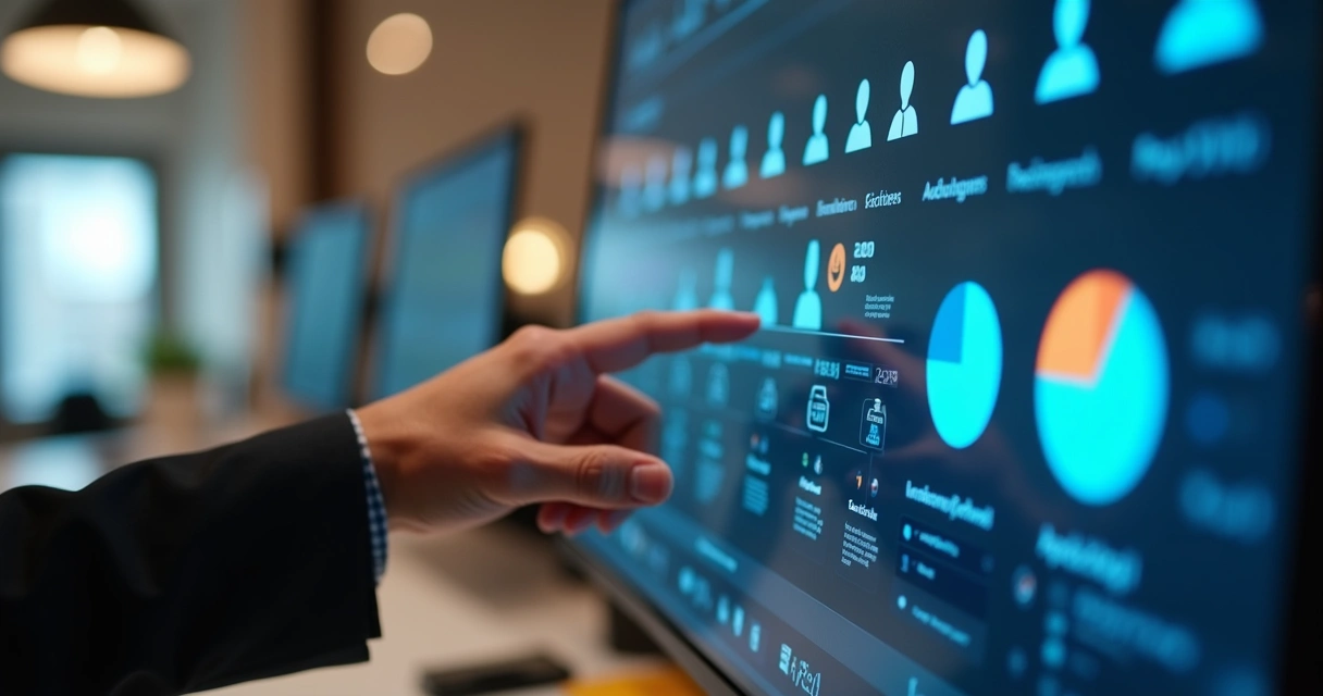 Pessoa segmentando público para campanha digital 