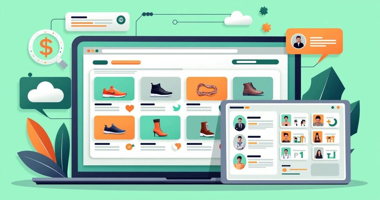 Personalização de catálogo digital com banners dinâmicos e categorias especiais 