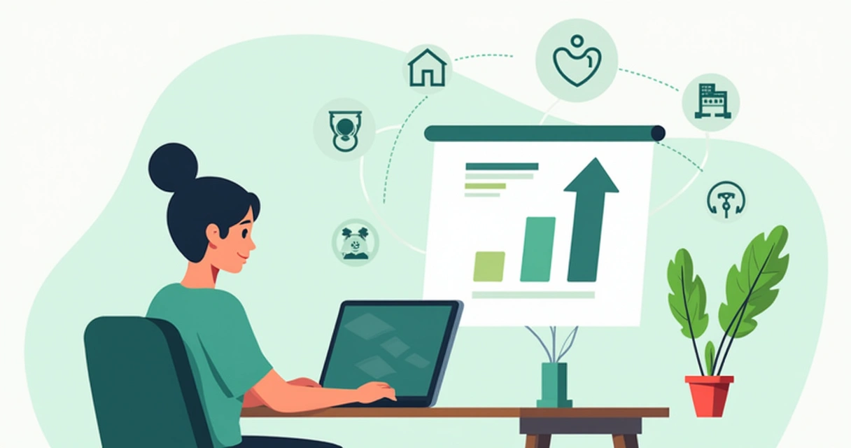 Pessoa ajustando opções de seguro em laptop. 