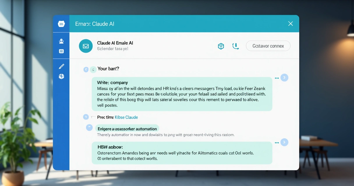 Exemplo de personalização de e-mails automatizados por Claude AI 