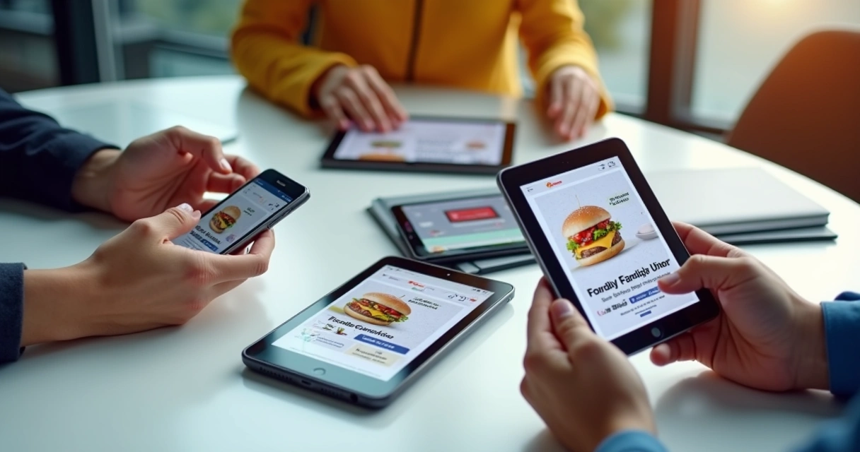 Conteúdo de marketing automático e personalizado em tablets e smartphones