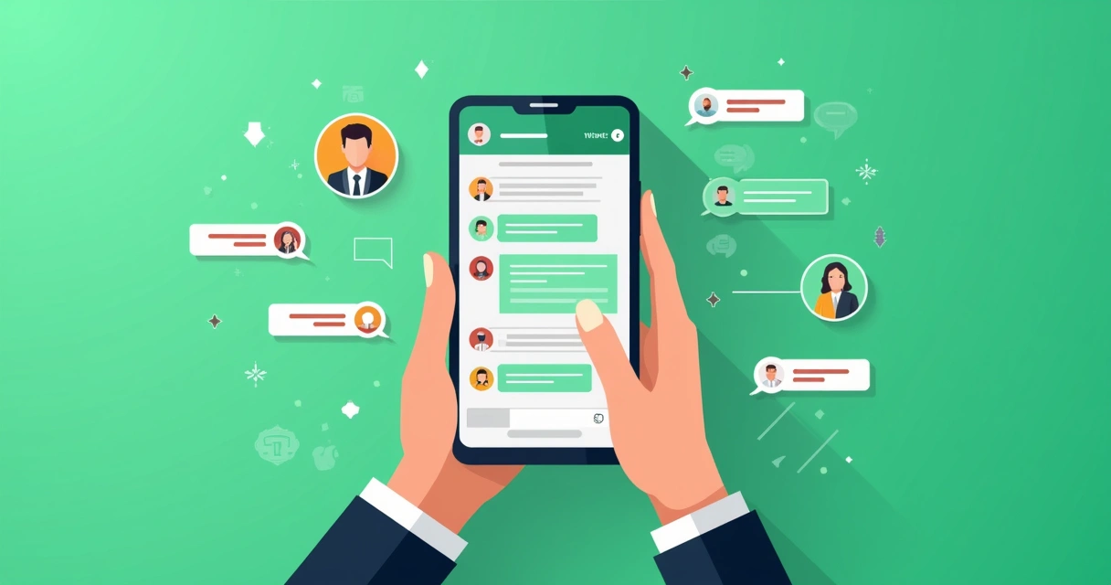 Tela de WhatsApp exibindo conversa personalizada com sugestões de produtos 