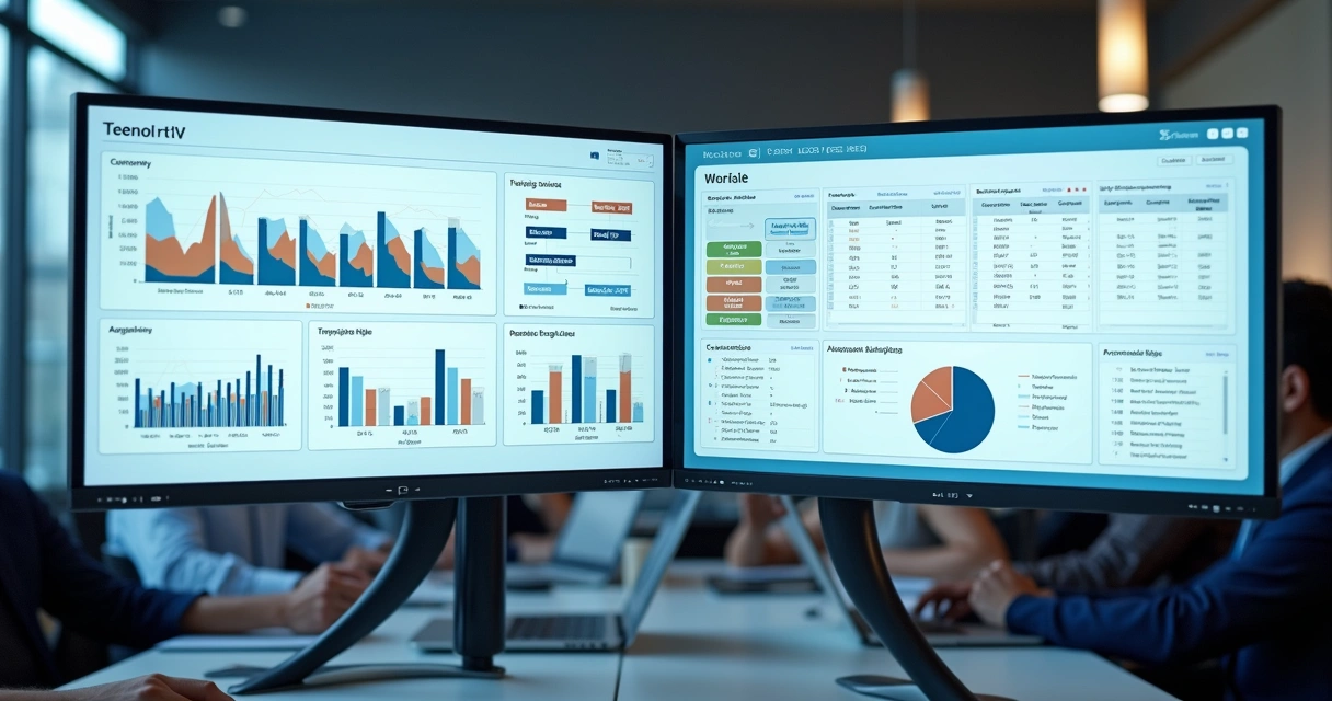 Representação visual de interfaces personalizadas de ERP para equipes de vendas B2B 