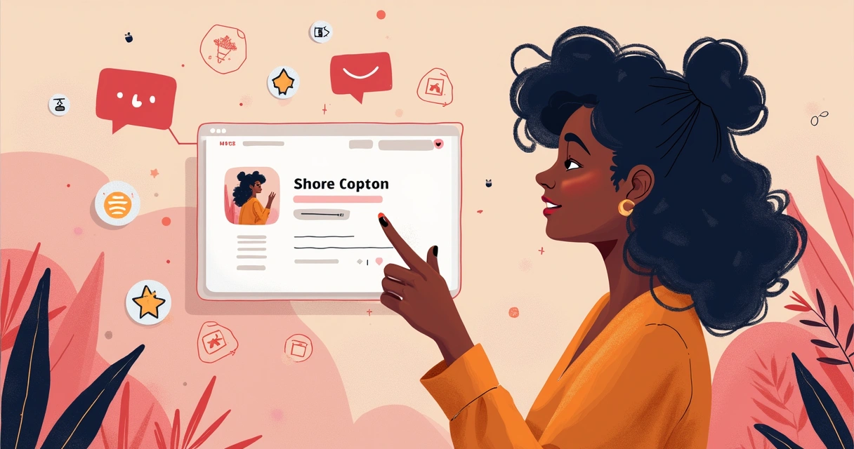 Interação personalizada entre marca e usuária digital