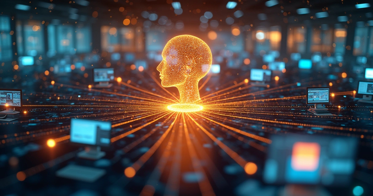 Solução de IA personalizada integrando diferentes áreas da empresa 