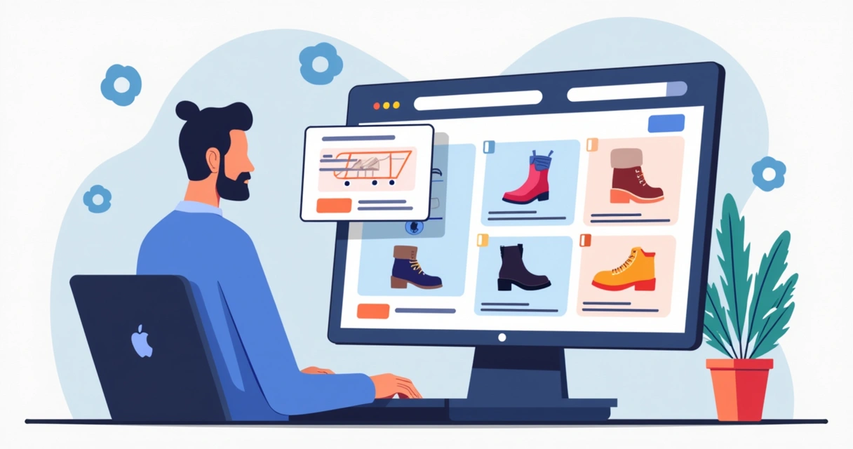 Personalização do site de vendas digital com catálogo de produtos 