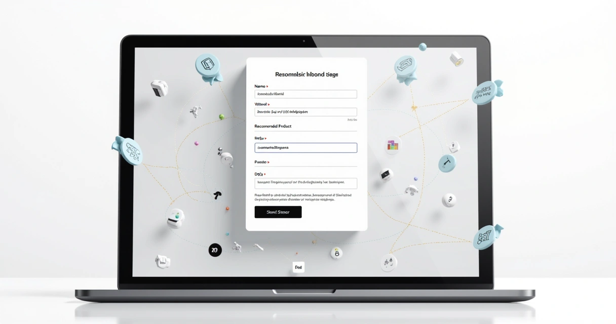 E-mail personalizado sendo criado automaticamente em plataforma digital 
