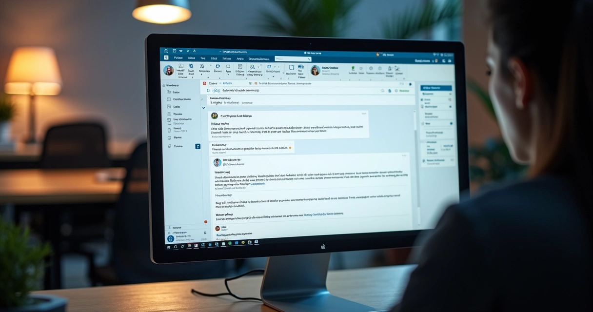 Mensagem personalizada na tela do LinkedIn DM com destaque na personalização. 