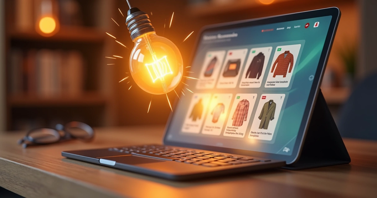 Sugestão personalizada de produto digital 