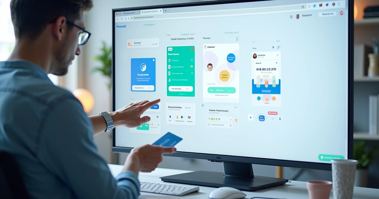 Customização da interface de pagamentos digital em modelo white label no-code 