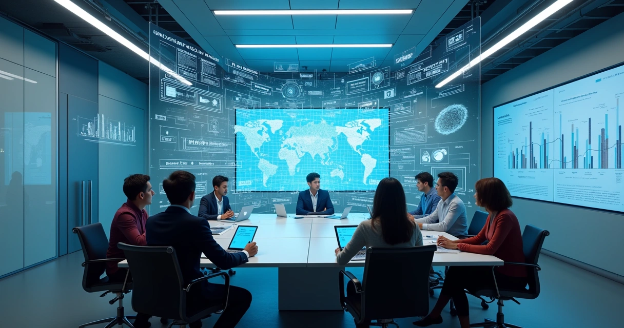 Visão futurista de proposta comercial personalizada 