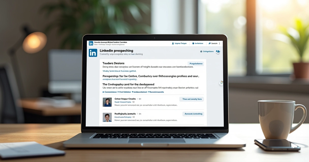 Exemplo de mensagem personalizada de prospecção B2B no LinkedIn