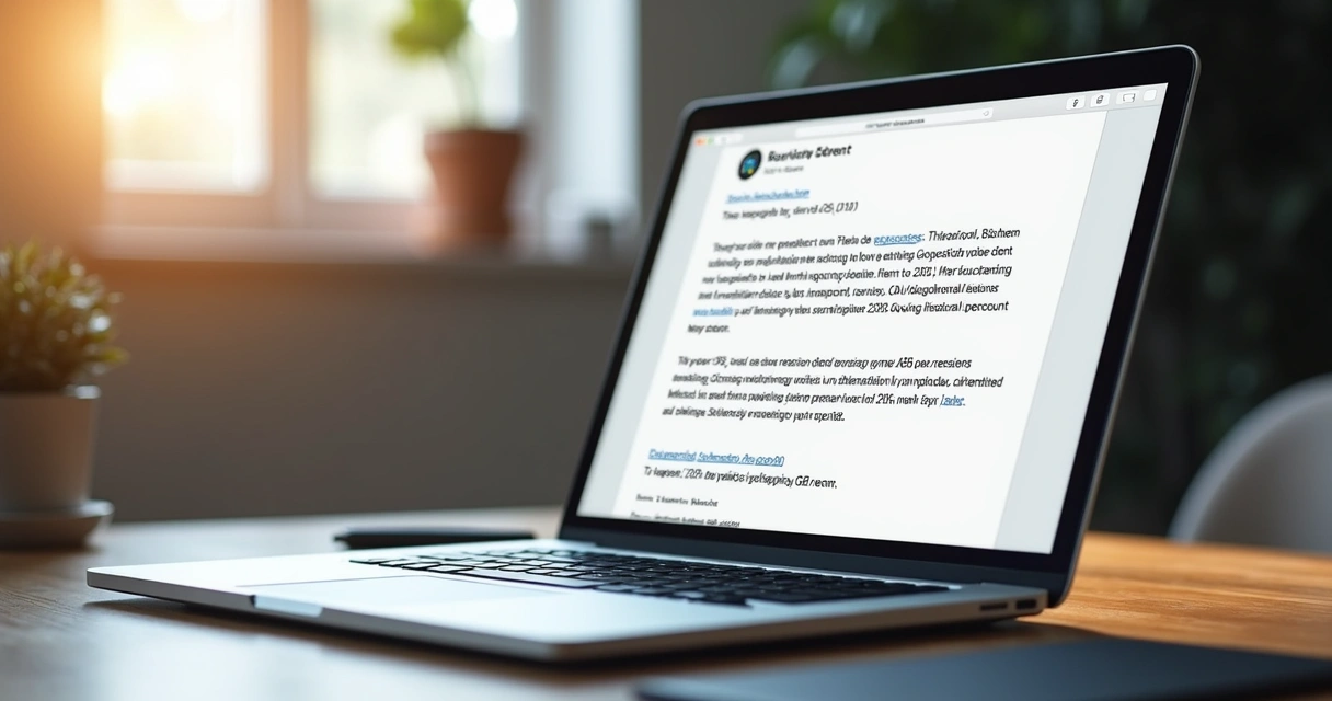 Enriquecimento de Mailing: Melhore Seus Leads e Vendas B2B 4 E-mail customizado de venda B2B aparecendo em laptop com dados do cliente ao lado