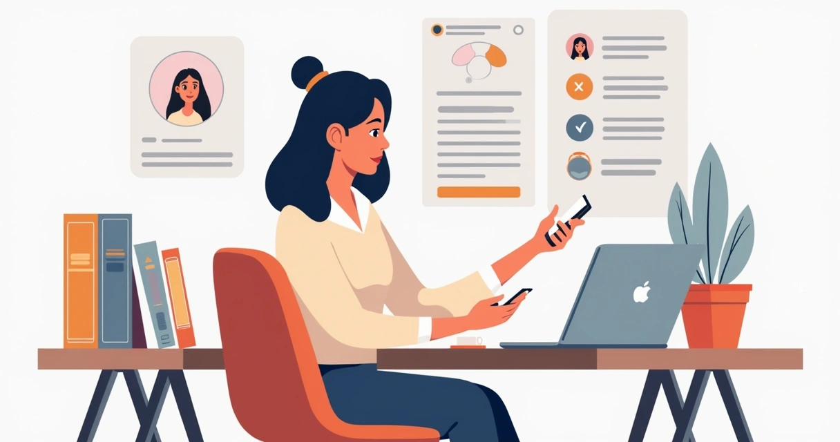 Influenciador editando a apresentação no Instagram