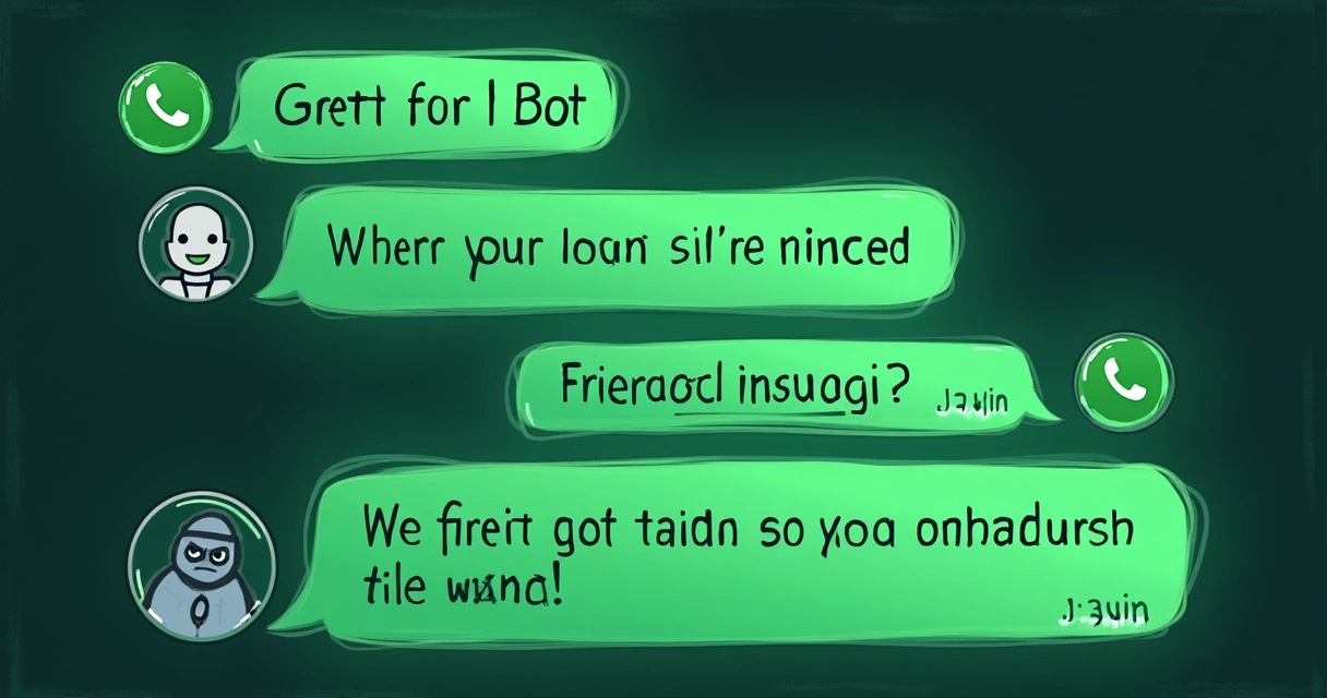 Conversa personalizada entre bot e cliente no WhatsApp 