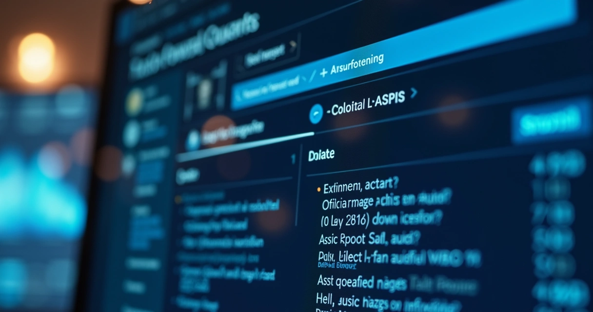 Busca automatizada de contratos jurídicos em tela de computador 