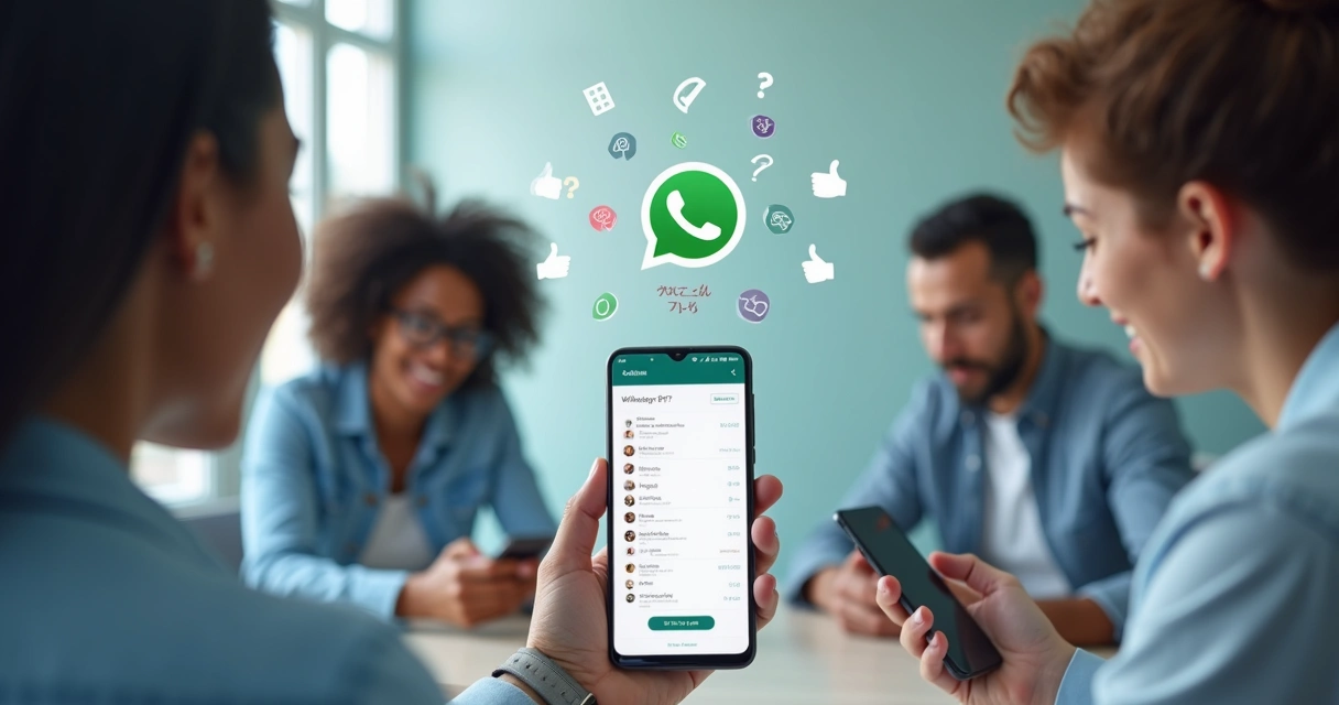 Administrador de grupo de WhatsApp lança pesquisa de satisfação com bot 