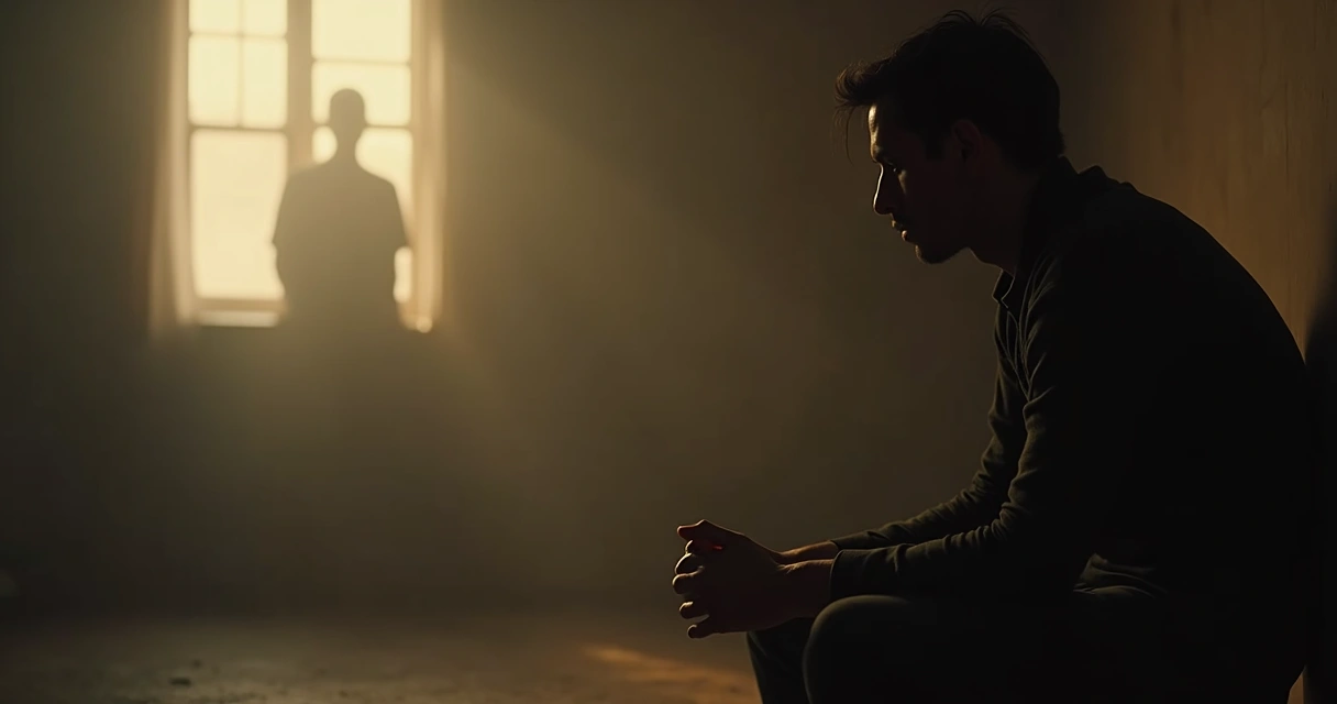 Pessoa sente desconforto ao lembrar do passado 