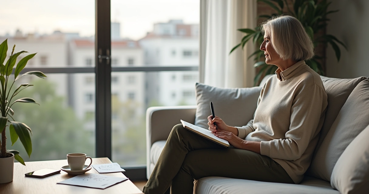 Pessoa pensativa olhando pela janela refletindo sobre relações tóxicas 