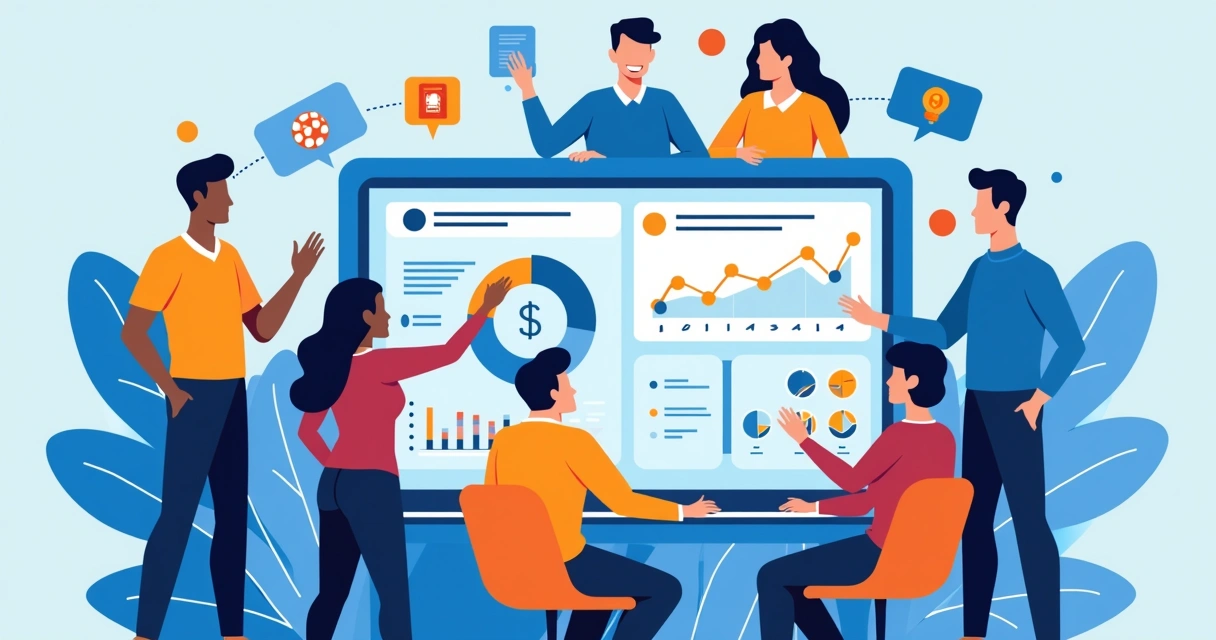 Grupo de pessoas analisando dados e estratégias de apostas esportivas 