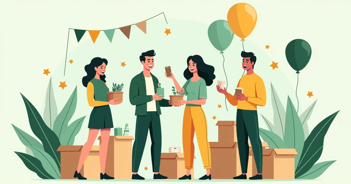 Pessoas participando de um clube de assinatura digital 
