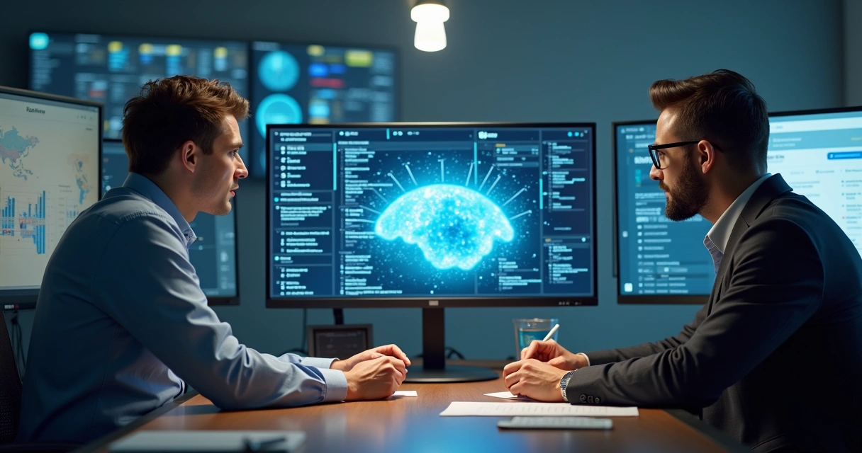 Profissionais B2B usando IA para criar conteúdo personalizado 