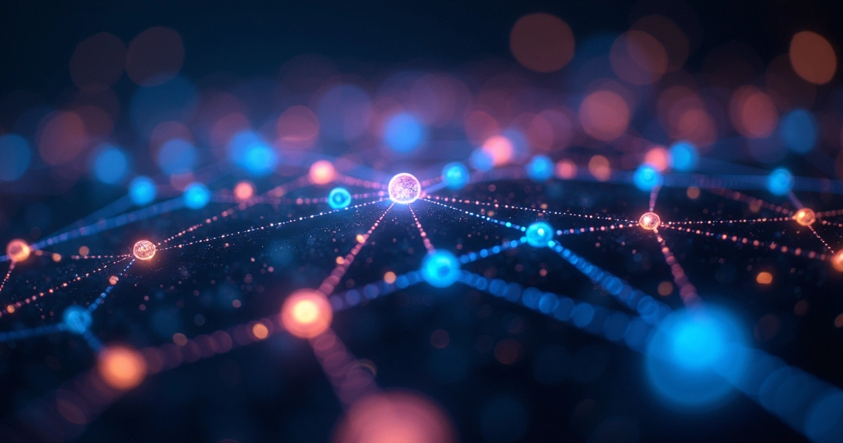 Colorful abstract circles symbolizing interconnected philosophies