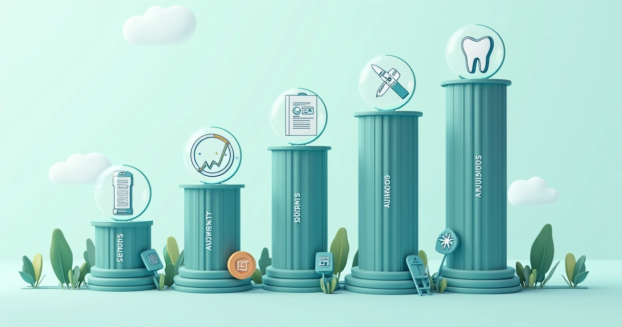 Cinco pilares do marketing em odontologia 