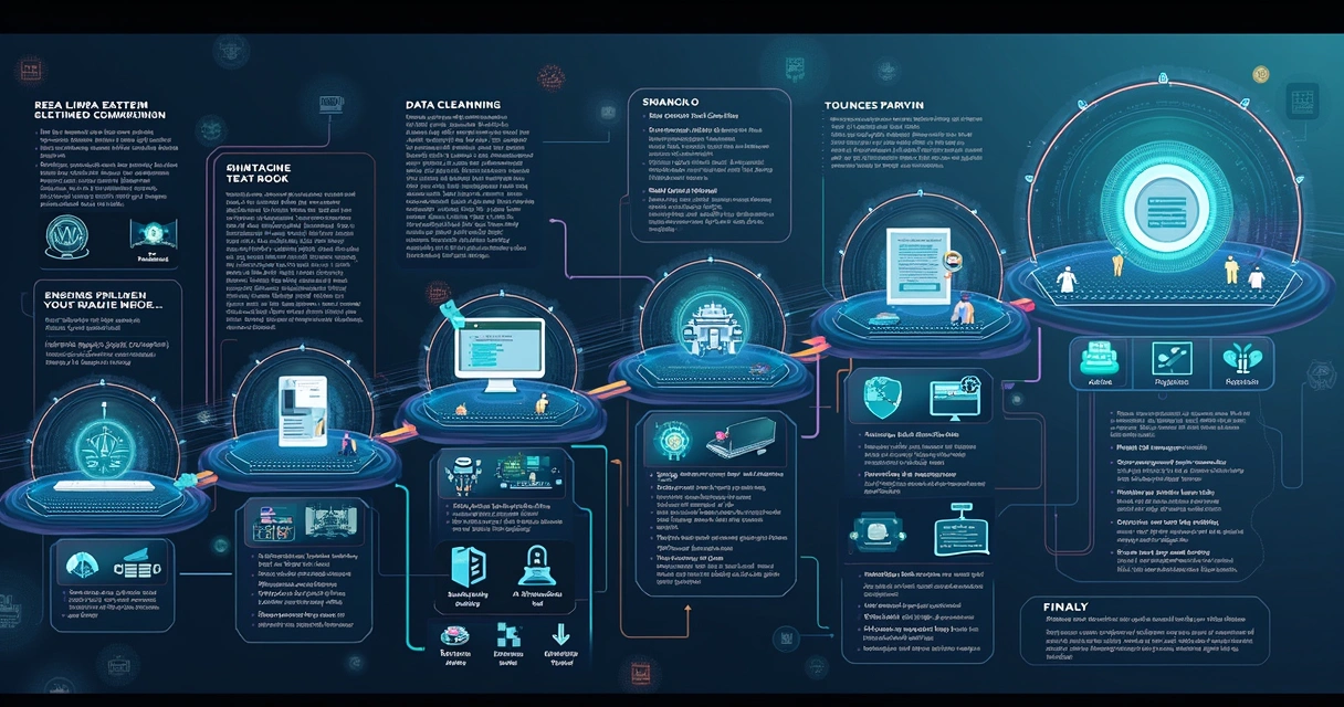 Fluxo de etapas do processamento de linguagem natural 