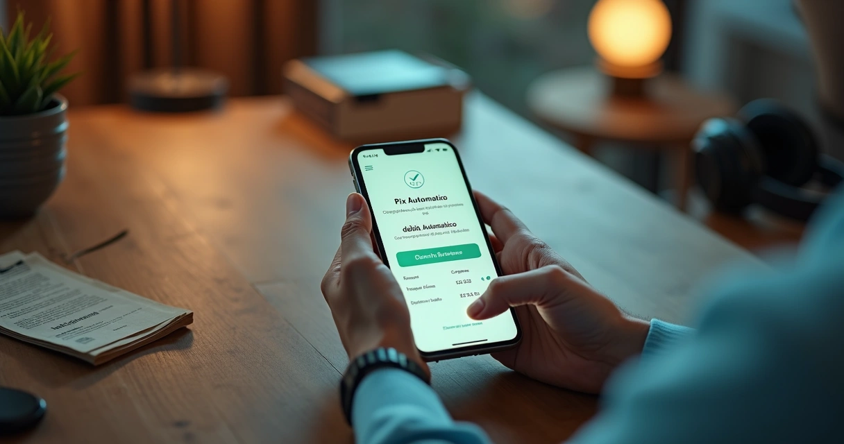 Cliente confirma pagamento recorrente via Pix Automático em app de marca própria 