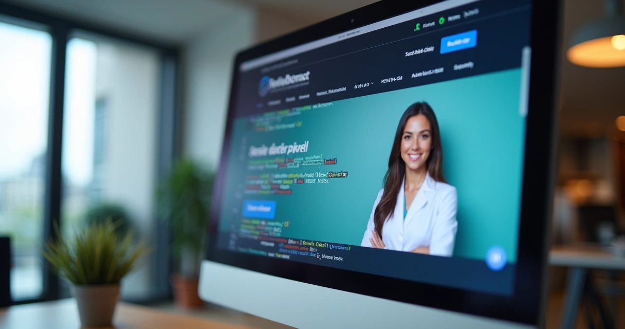 Código do pixel instalado em site de clínica odontológica 