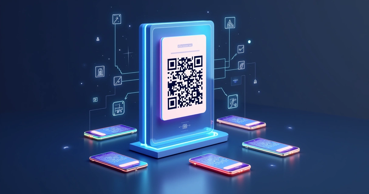 Placa de homenagem personalizada com QR Code para eventos modernos 