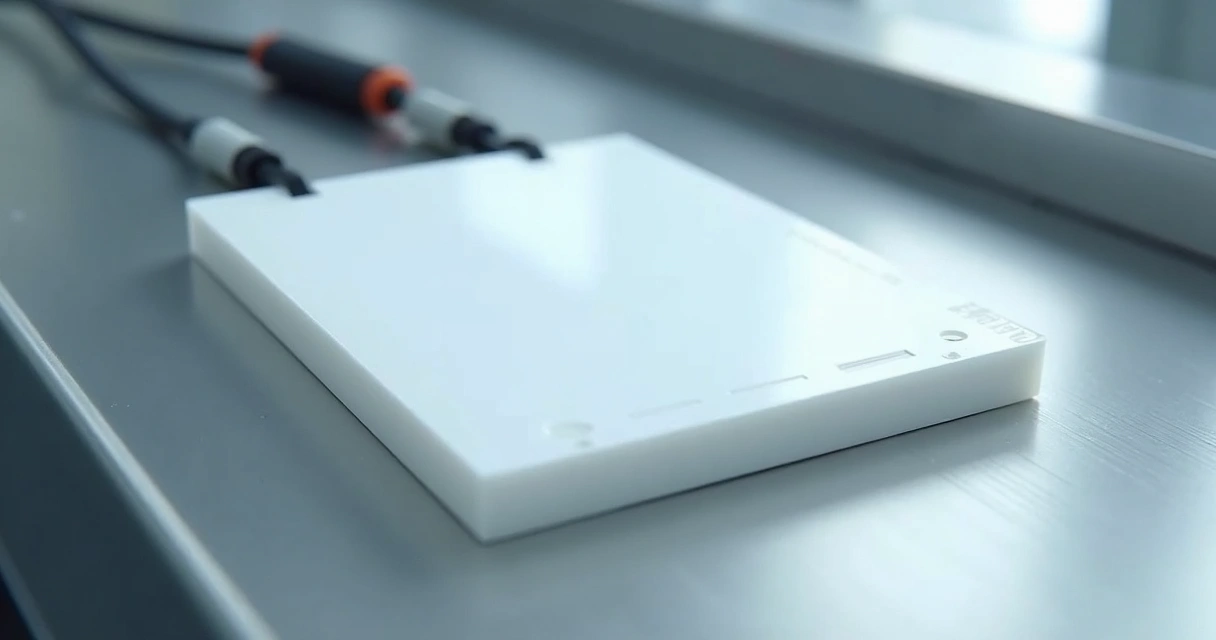 Placa de isolamento elétrico feita de PTFE